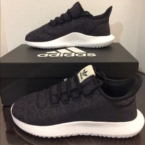 New Adidas Tubular Shadow Charcoal Black unisex